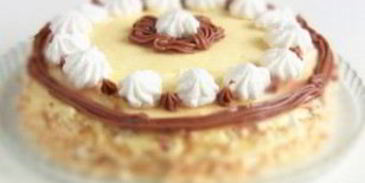 торт-безе с масляным кремом