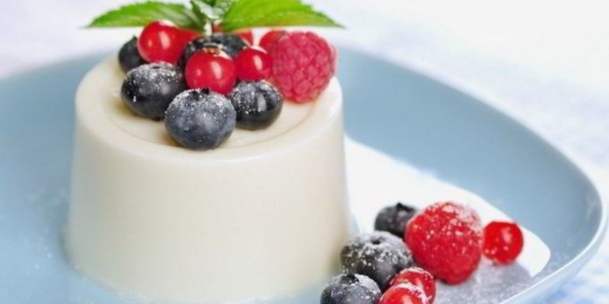 Рецепт бланманже из творога