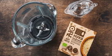 чиа-пудинг с кедровой мукой