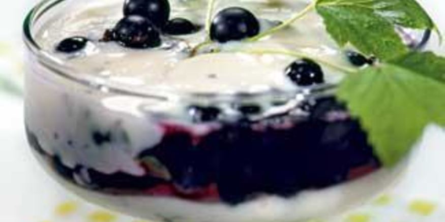 Рецепт десерта из черной смородины