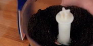 десерт земля с червяками