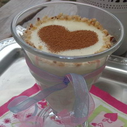 Фруктово-молочный десерт