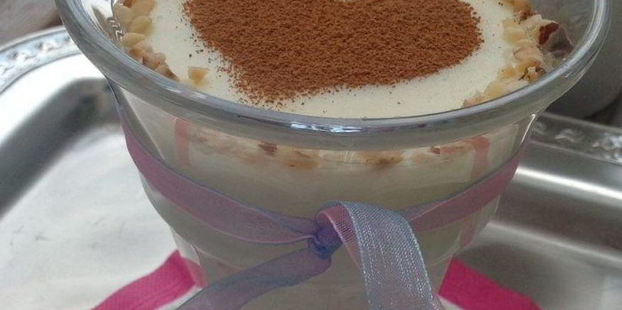 Рецепт фруктово-молочного десерт