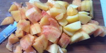 фруктово-молочный десерт