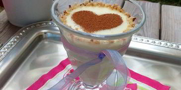 фруктово-молочный десерт