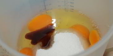 клафути шоколадный с абрикосами