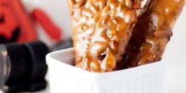 карамельные конфеты с тыквенными семечками