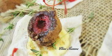 конфеты из сухофруктов с коктейльной вишней