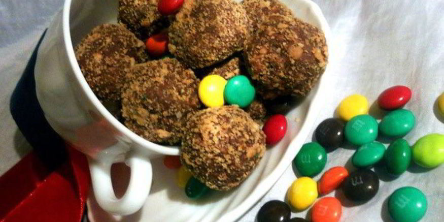 Рецепт конфет кунжутный крамбл