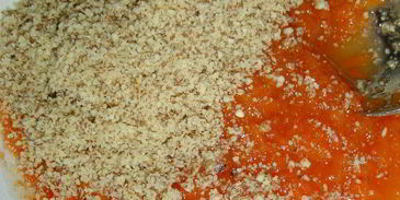 морковные конфетти