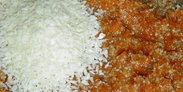 морковные конфетти