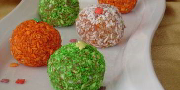 морковные конфетти