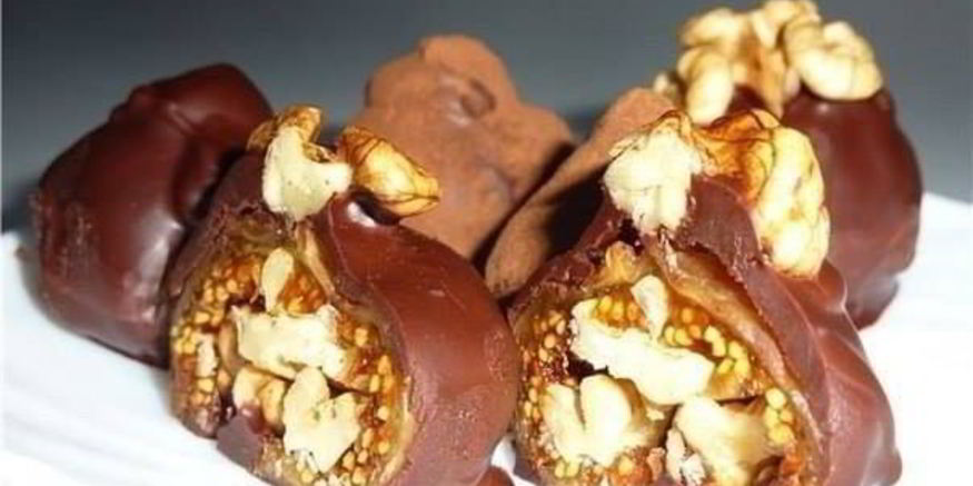 Рецепт полезных и вкусные конфеты