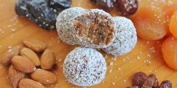 полезные конфеты из орехов и сухофруктов