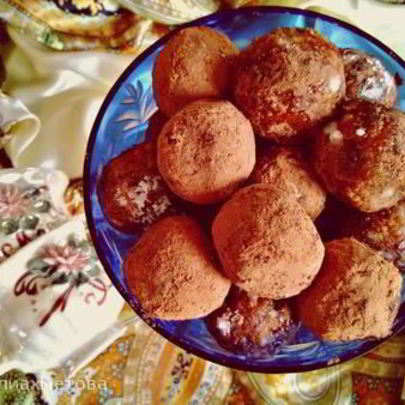 Полезные конфеты с нутом