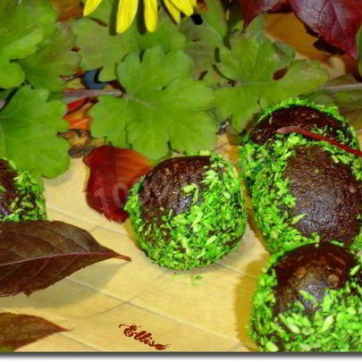 Шоколадные конфеты Каштаны за 20 минут