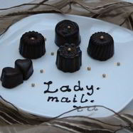 Рецепт Шоколадных конфет с творожно-клубничной начинкой