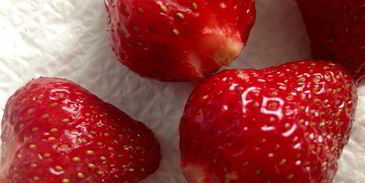 творожные конфеты с клубникой