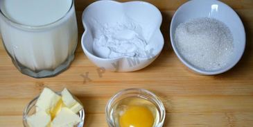 дрожжевые булочки с заварным кремом