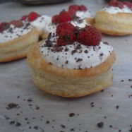 Рецепт Гнездышек с творожным кремом