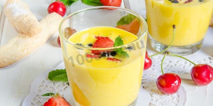 Рецепт итальянского крема сабайона