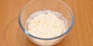 картофель с творожным кремом
