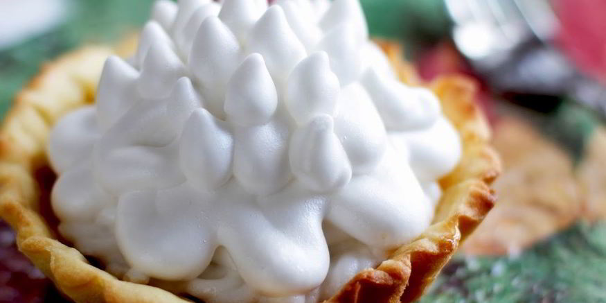 Рецепт корзинок с белковым кремом