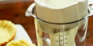 корзинки с белковым кремом