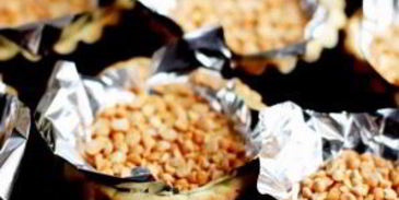 корзинки с белковым кремом