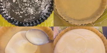 кростата с лимонным кремом