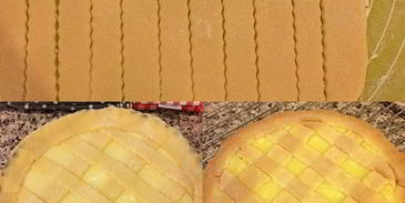 кростата с лимонным кремом