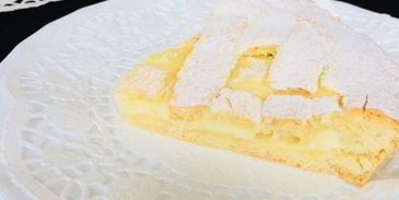 кростата с лимонным кремом