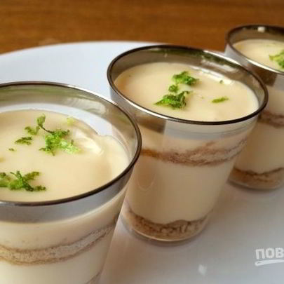 Лимонный крем со сгущенкой