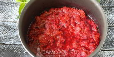 малиновый курд