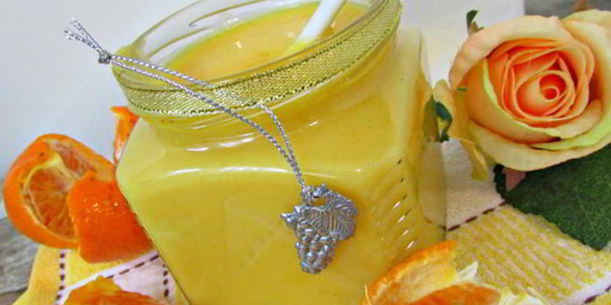 Рецепт мандаринового курда