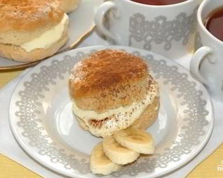 Сконы со сливочным кремом