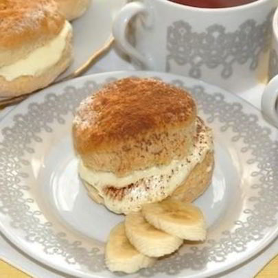 Сконы со сливочным кремом