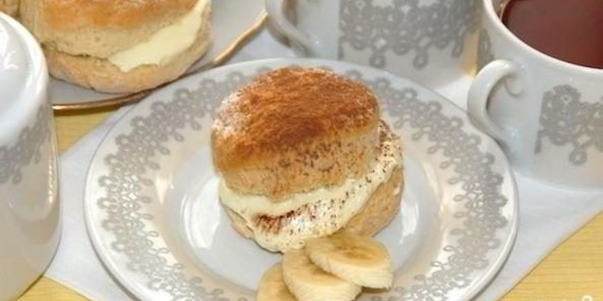 Рецепт сконов со сливочным кремом