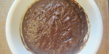 тортик с заварным кремом и ягодами