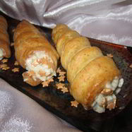 Рецепт Трубочек с ореховым кремом