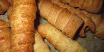 трубочки с ореховым кремом