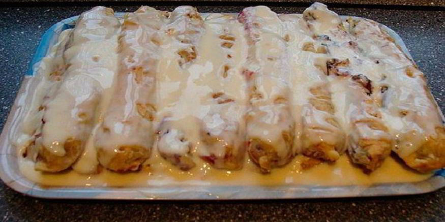 Рецепт трубочек в креме