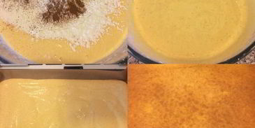 тыквенный рулет с кремом