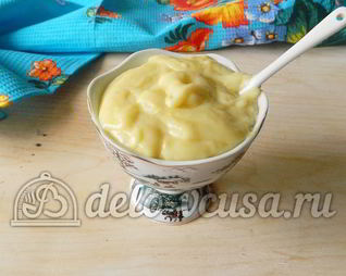 Заварной крем без масла