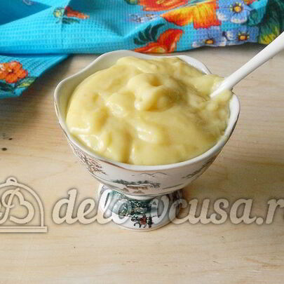 Заварной крем без масла