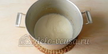 заварной крем без масла