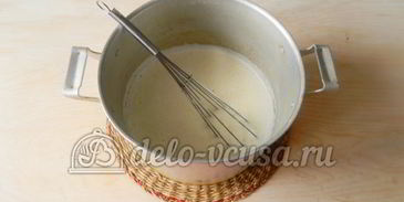 заварной крем без масла