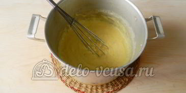 заварной крем без масла