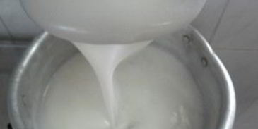 заварной крем без молока