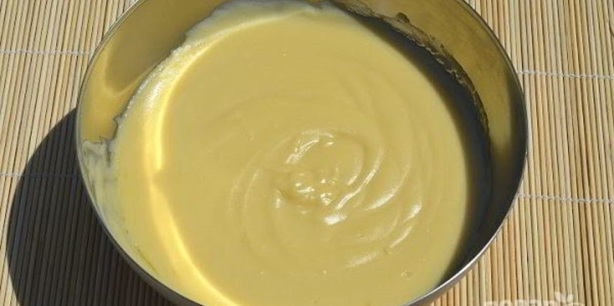 Рецепт заварного крема для наполеона